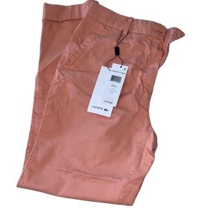 Lacoste peach  dress pants